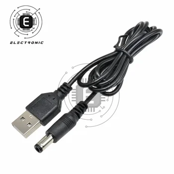 0,8 m USB la DC 5.5*2.5 MM Conector Pentru Mici Dispozitive Electronice de curent continuu Cablu de Date Cablu 5.5*2.5 mm Jack 80cm