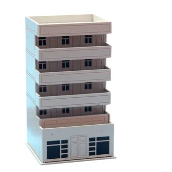1:150/144/100/72/87/64 Clădire Casă De Oraș Nisip Model De Masă Decor Personalizat Scena De Asamblare Pentru Arhitectura Model Kit De Construcție