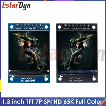 1.3 inch IPS 7P SPI HD 65K Full Color LCD Module ST7735 Conduce IC 80*160 (Nu OLED) Pentru Arduino
