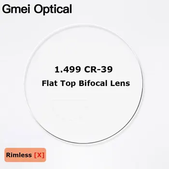 1.499 CR-39 Flat Top Bifocale Ochelari Lentile Optice Personalizate Rundă de Sus Bifocale Optice, Ochelari, Lentile de 2 Buc