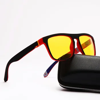 1 BUC Bărbați Noapte Viziune Ochelari Femei ochelari de Soare Polarizat Galben Lentile Anti-Orbire Ochelari de Conducere de Noapte ochelari de Soare UV400 Ochelari