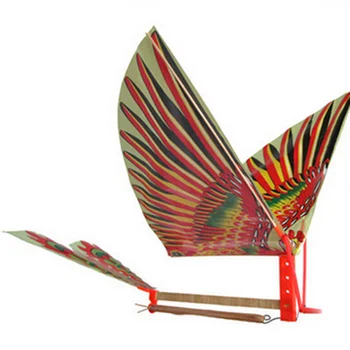 1 buc Manual Bionic Avion de Aer Ornitopter DIY Banda de Cauciuc Putere Păsări Model de Zmeu Copii Jucării în aer liber pentru Copii de Asamblare Jucarii