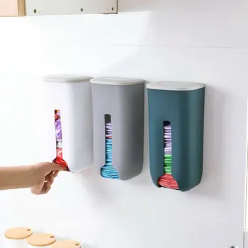 1 buc sac de gunoi cutie de depozitare bucatarie dormitor baie raft de depozitare organiza geanta acasă creative pungă de plastic dispenser