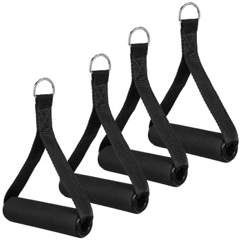 1 buc sală de Gimnastică Antrenament Banda de ghidon Rezistență Triceps Rope Cablu de Atașament D Ring Spring Pull Rope Cablu Bar coarda Elastica