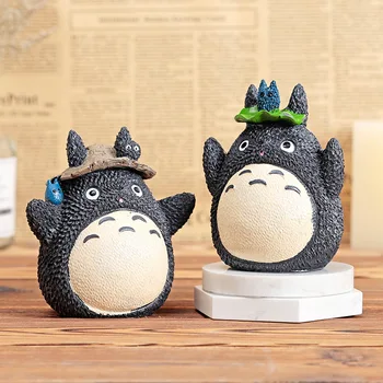 1 Bucată De Desene Animate Japoneze Vecinul Meu Totoro Pusculita Drăguț Totoro Figurine De A Bate Monedă Cutie De Ziua De Nastere Cadouri De Craciun