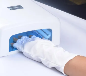 1 pereche de unghii lampa UV anti mănuși de unghii UV gel de radiații de lumină proteja mănușă uscător de accesorii instrumente de manichiură