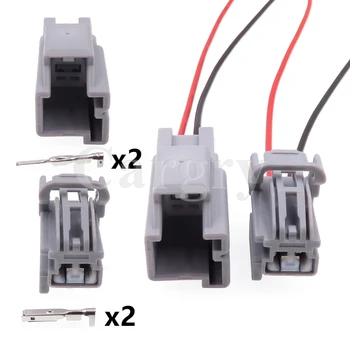 1 Set 2P 7283-6443-40 Auto Cablu Desigilat Socket 7282-6443-40 de Automobile Electrice Conector