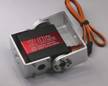 1 X Robot servo 20kg RDS3218 metal gear digital servo arduino servo cu Scurte și Lungi Drepte U Mouting