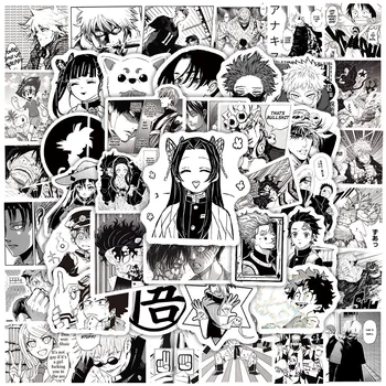 10/30/50PCS Amestecat Anime Graffiti Demon Slayer/Tokyo Avengers/Hero Academy/Stil Manga Casca Laptop Autocolant Drăguț en-Gros