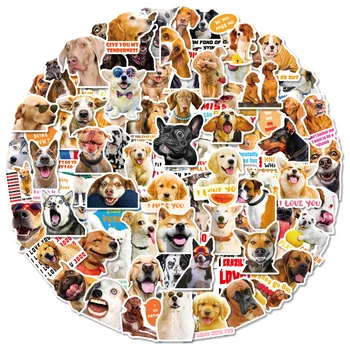 10/50/100buc Câine Minunat Autocolante Meme Amuzant Animal Decalcomanii pentru Laptop Pad Telefon Bagaje de Călătorie Sticla de Apa Carnet Auto