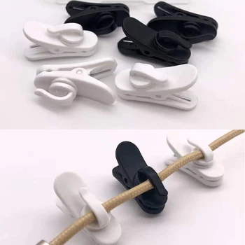 10 Buc Casti Cablu de Sârmă Cablu de Clip Guler de Plastic Nip Clemă Organizației Titularului de Căști Audio de Linie Profitabilă Pentru Telefon MP3