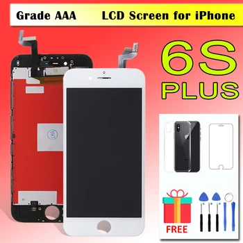 100% AAA Pentru iphone 6S Plus Ecran LCD Pentru Apple iPhone 6SP Display LCD A1699 A1634 A1687 Plin Ansamblu Digitizer Ecrane Tactile