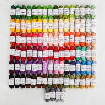 100 de Culori Broderie Thread Starter Kit cruciulițe Ambarcațiuni de Cusut Seturi de Scule Pentru Casa DIY Cusut Kit Piese