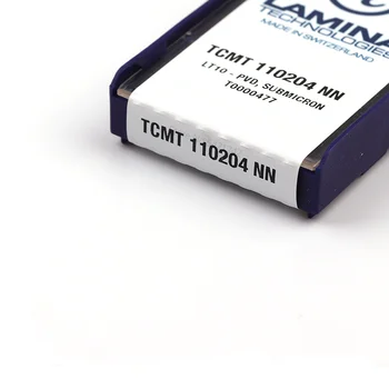 100% Original TCMT110204 NN LT10 TCMT110208 NN LT10 carbură de Strung de Cotitură Instrumente insertii TCMT Lama cutter de Prelucrare CNC