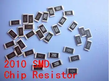 100buc/lot SMD Chip Rezistor 2010 2R 2R2 4R7 3.3 K 1R ohm 5% Gratuit shippng