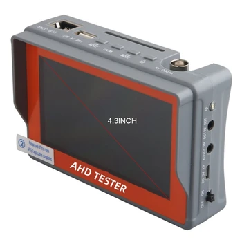 1080P AHD de Securitate CCTV aparat de Fotografiat & CVBS de Securitate Tester 2 in 1 Video Analog W/ Tester de Cablu de Rețea 4.3 în TFT LCD Monitor
