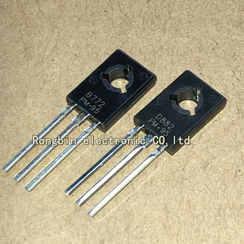 10BUC 2SD882 2SB772 NPN tranzistor D882 3A/40V este introdus direct în A-126