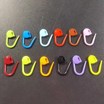 10buc/Pack Mini Tricotat Croșetat de Blocare Stitch Marker Amestec Plastic de Culoare Tricotat Instrument de Ac Clip Cârlig Copilul Felicitare Scutec
