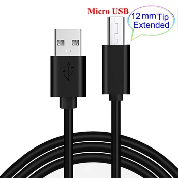 12mm Extra Lungi Sfat Cablu Micro USB Extins Conector pentru Blackview BV6100 A60 BV4000 / BV5800 Pro BV6000 BV6000s Telefon Robust