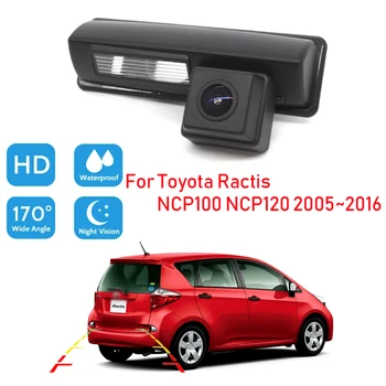 170 Grade 1080x720P HD rezistent la apa Vehicul Auto retrovizoare Inversa aparat de Fotografiat Pentru Toyota Ractis NCP100 NCP120 2005~2014 2015 2016