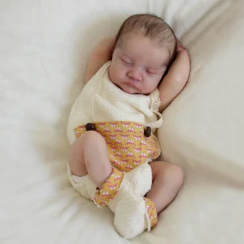 18 Inci Levi Renăscut Baby Doll 45cm Bebe Renăscut Adevărată Păpușă Plină de Vinil Nou-născut Lavabil Terminat de Păpuși pentru Copii Păpuși Fete
