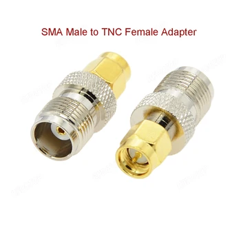 1buc SMA Male la TNC Feminin RF Coaxial Adaptor Conector de Testare Converter Alama 50 Ohm Înaltă Calitate RFDOTOP