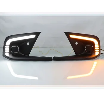 2 buc Auto LED DRL Lumini de Zi de Funcționare bara spate lumina de frână coada lumina lămpii de ceață Pentru Honda Civic 11 2021 2022