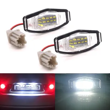 2 buc LED-uri de Lumină de inmatriculare Pentru Honda Civic 7 8 9 Gen Pilot Accord Sedan Odyssey Acura MDX RL TL TSX RDX ILX 2001-2018
