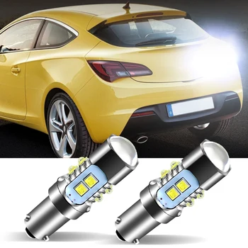 2 buc LED-uri Inversă becul de Rezervă Lampa H21W BAY9S 64136 Canbus Fara Eroare Pentru Opel Astra J 2009 2010 2011 2012 2013 2014 2015