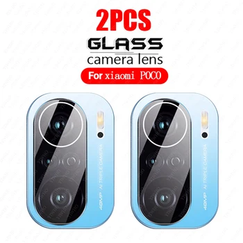 2 BUC Poco X3 NFC Pro F3 Spate aparat de Fotografiat Lentilă de Sticlă de Protecție Pentru xiaomi Poco X3 m3 Sticla PocoX3 lentile de Protecție a ecranului