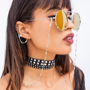 2020 NOU Șirag de mărgele Moda pentru Femei ochelari de Soare Lanțuri de Lux Ochelari de Citit Lanț Chic de Ochelari Snur Lanyard Colier