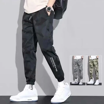 2021 Bărbați Pantaloni Hip Hop de Moda Harajuku Streetwear Camuflaj Pantaloni Barbati Casual Barbati Haine de Jogging Pantaloni Barbati Pantaloni