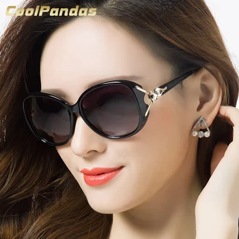 2022 Noua Moda Supradimensionate Retro Polarizat ochelari de Soare pentru Femei Brand Designer de Conducere Ochelari de Soare UV400 Doamna Cadou Oculos de sol