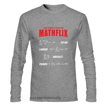 2022 Om de Îmbrăcăminte din Bumbac 100% O-gât Personalizate Imprimate Tricou Barbati Tricou Mathflix - Matematica Femei T-Shirt