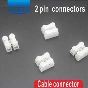20buc 2 pin împinge rapid conector de cablu terminal Terminal Cabluri 10A 380V