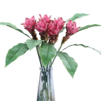 20buc Fals Curcuma alismatifolia Gagnep Simulare de Ghimbir, Lotus pentru Acasă Nunta Flori Artificiale Decorative