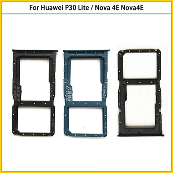 20BUC/lot SIM Card Pentru Huawei P30 Lite / Nova 4E Nova4E SIM Card Slot SD Card Tava Suport Adaptor de Priza de Înlocuire