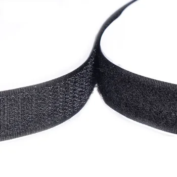 2cm Dublu se confruntă Adeziv de Fixare Bandă ecran invizibil cârlig și buclă withandfixed nailon hasp Adeziv de Fixare Banda cablu cravată