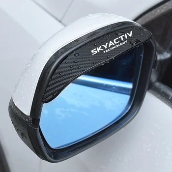 2pc auto Oglinda retrovizoare autocolant ploaie spranceana chederul Pentru SKYACTIV Mazda 2 3 5 6 8 cx3 cx4 cx5 cx7 cx8 cx9 cx30 mx5 rx8