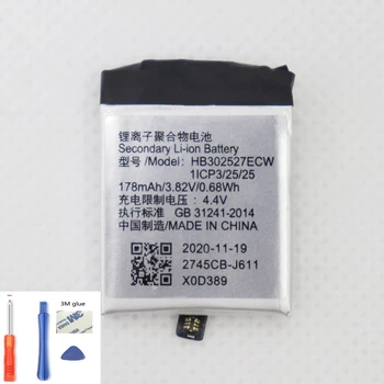 3.8 v 178mah HB302527ECW Baterii Pentru Huawei Honor Ceas Magic Baterie de ceas Inteligent