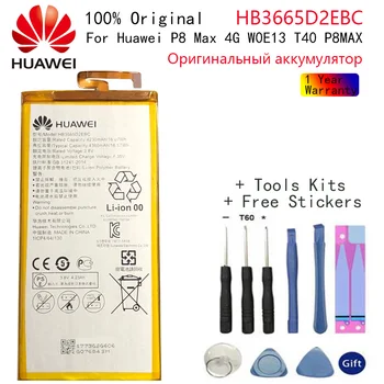 3.8 V 4230mAh Original Huawei HB3665D2EBC Huawei P8 Max / DAV-701L / DAV-702L / DAV-703L / DAV-713L Baterie