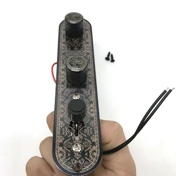 3 Way cu Fir Încărcat Precablat de Control Placă de Cablaj Comutator Butoane pentru TL Tele Părți de Chitara Telecaster