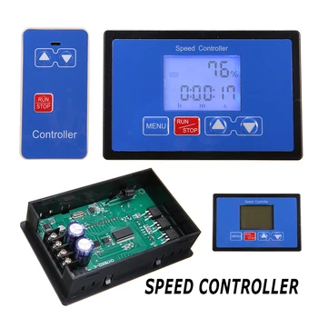 30A fără Fir Control de la Distanță Controler de Viteză LCD Controller PWM Digital DC Motor Speed Controller Modul Piese Motor
