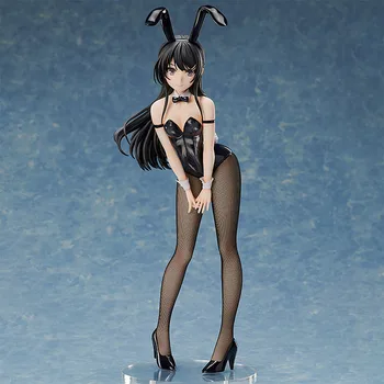 39CM Nu Visează de Fata Bunny Senpai Mai Sakurajima (Bunny Versiune) 1:4 Scara din PVC Figura Sexy Jucării pentru Adulți