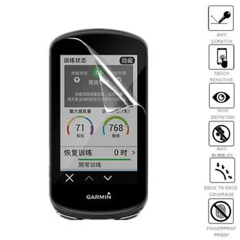 3pcs Moale Clear Ecran Protector Protective Film Pentru Garmin edge 1040/Solar 1030/Plus GPS Biciclete Biciclete de Calculator edge1040