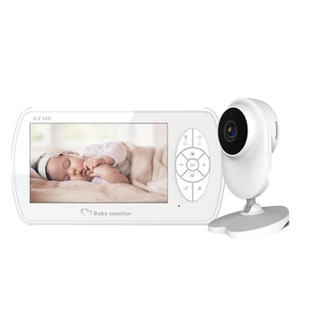 4.3 inch 1080P Baby Monitor LCD Wireless Camera Video Temperatură Supraveghere cu Viziune de Noapte Îngrijirea copilului Bona Camere de Securitate