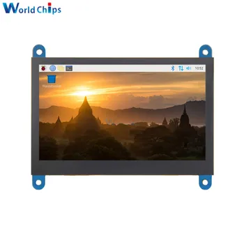 4.3 Inch USB, Touch Control HDMI Ecran LCD Capacitiv Touch Screen Panel 800*480 5 Punctul Touch IPS Monitor pentru Raspberry Pi