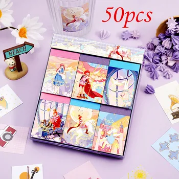 50pcs coreean Mini Drăguț DIR Autocolante Decorative pentru Copii Fete Jurnalul Notebook 2022 Autocolante Drăguț pentru Copii Kawaii Papetărie