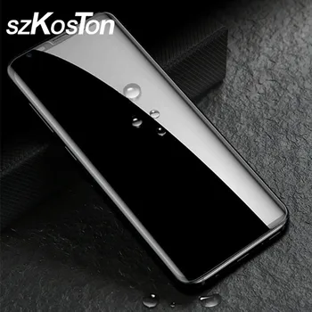 5D Full Adeziv Sticla Nano Uv Lichid Ecran Protector Pentru Samsung Galaxy S8 S8 plus S9 S9 plus Nota 8 HD Folie de Protectie