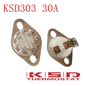 5pcs/lot KSD301/KSD303 115C 115 Grade Celsius 30A250V N. C. Normal Închis Ceramica Comutator Termostat de control al Temperaturii comutator